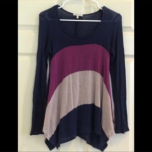 JUST GINGER tunic multi colored top